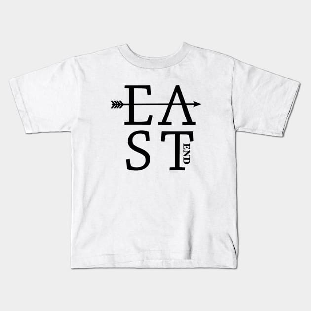 East End, Long Island, New York Kids T-Shirt by RachelLaBianca